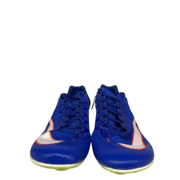 Nike Men's Rival Sprint Spikes Running Track Field Sprinting Blue Size 12 NEW - Picture 4 of 9